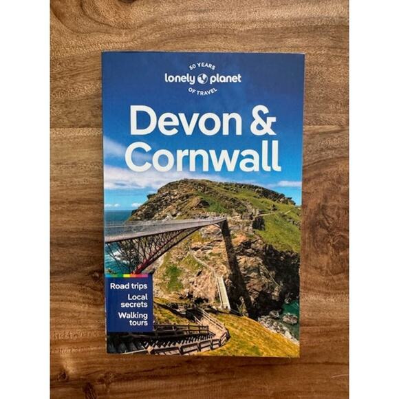 Lonely Planet Other - Lonely Planet Devon & Cornwall Travel Guide 6th Edition 2023 Paperback- Like New